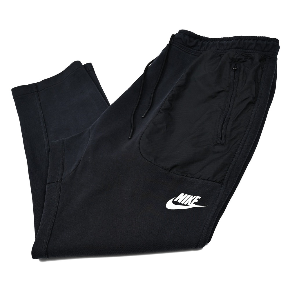 Nike Men's Tech Fleece Sweatpants Black 2XL (34x28) Zip Pockets 806674-010